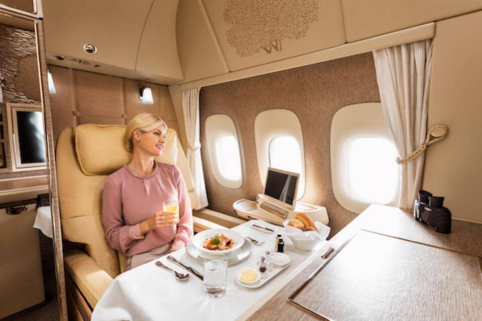 First Class Emirates B777 (1)