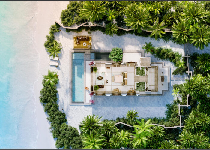 Joali Maldives Beach Villa With Pool Luxhotels Map