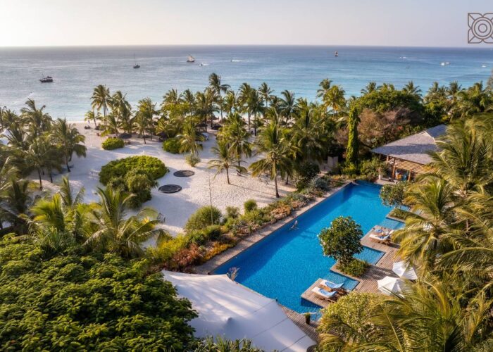 Zuri Zanzibar – basen infinity i ogród z lotu ptaka